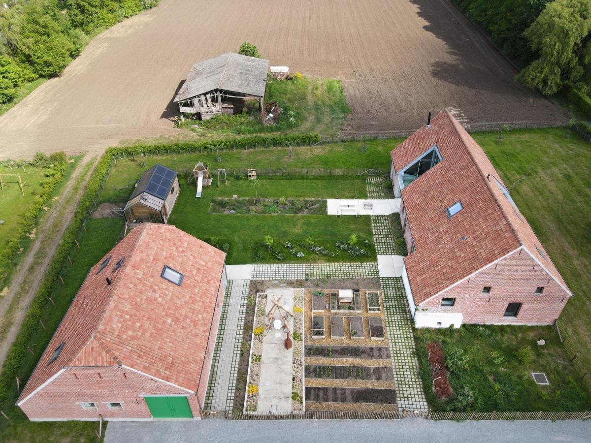 Origineel Gerenoveerde Schuur Nabij Antwerpen Villa Zoersel Exterior photo